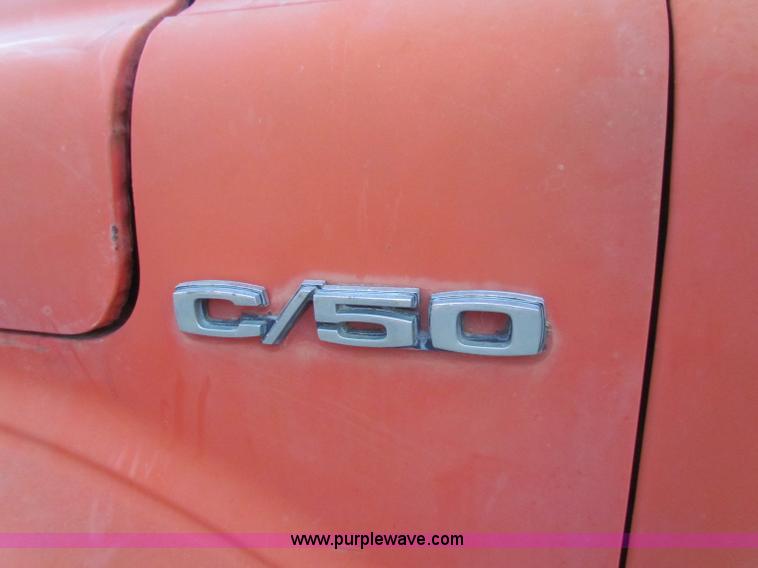 image for item E8461 1972 Chevrolet C50 dump truck