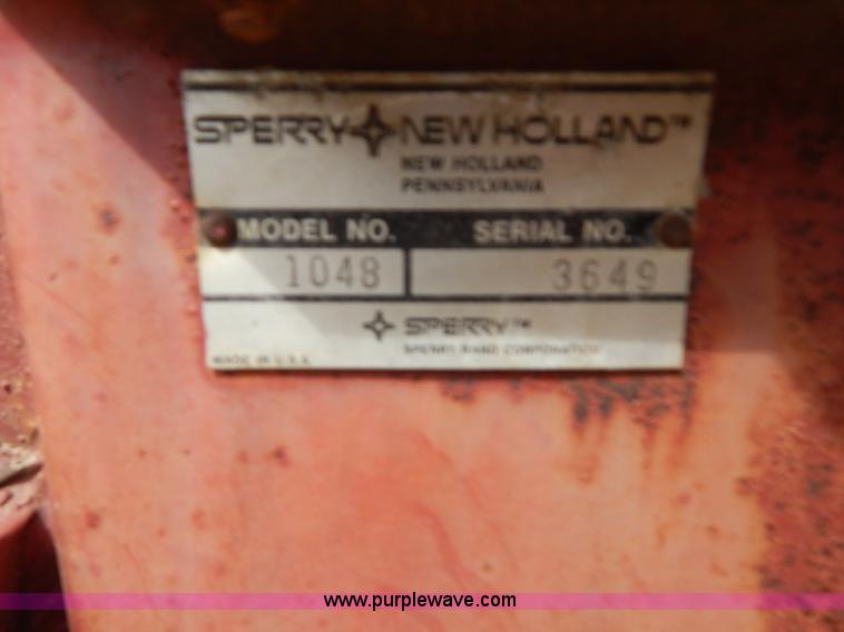 image for item G3204 New Holland Super 1048 stack cruiser