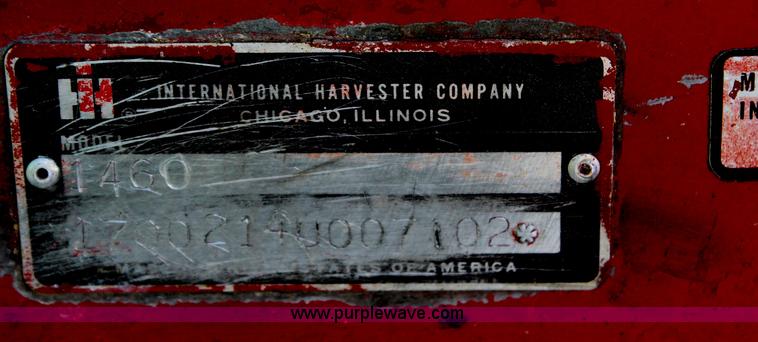 image for item G5194 International 1460 Axial-Flow combine