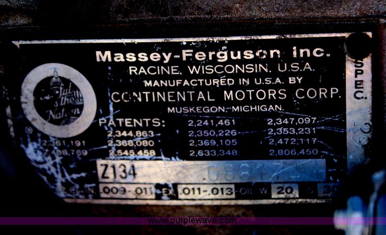 image for item G5273 Massey-Ferguson 50 tractor