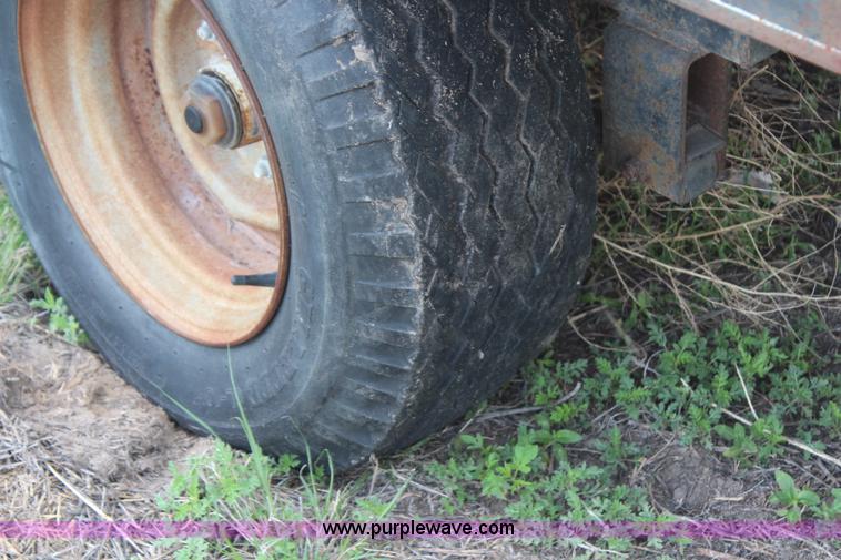 image for item G5481 1983 Bohn double axle flatbed gooseneck trailer