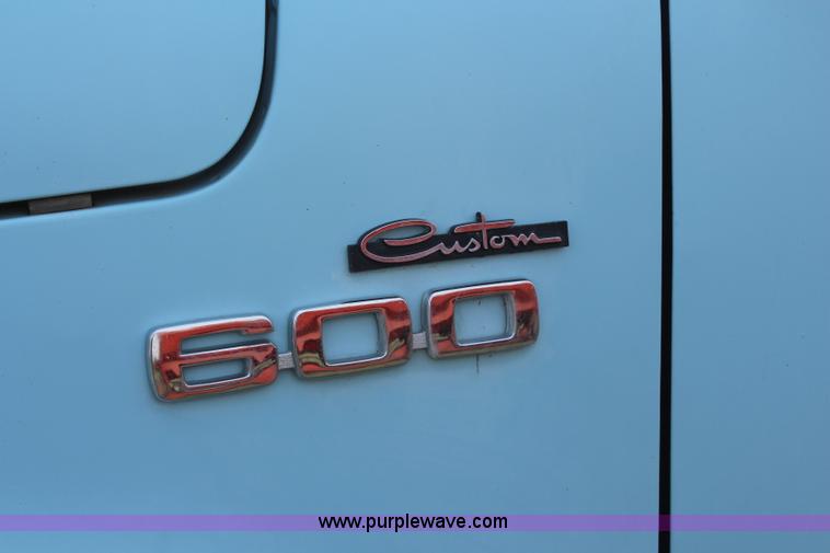 image for item G5499 1974 Dodge 600 Custom grain truck