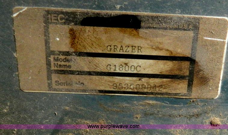 image for item G7870 Grazer G1800C lawn mower