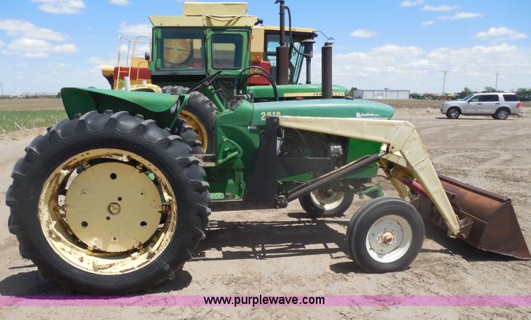 image for item H3156 1962 John Deere 2010 tractor