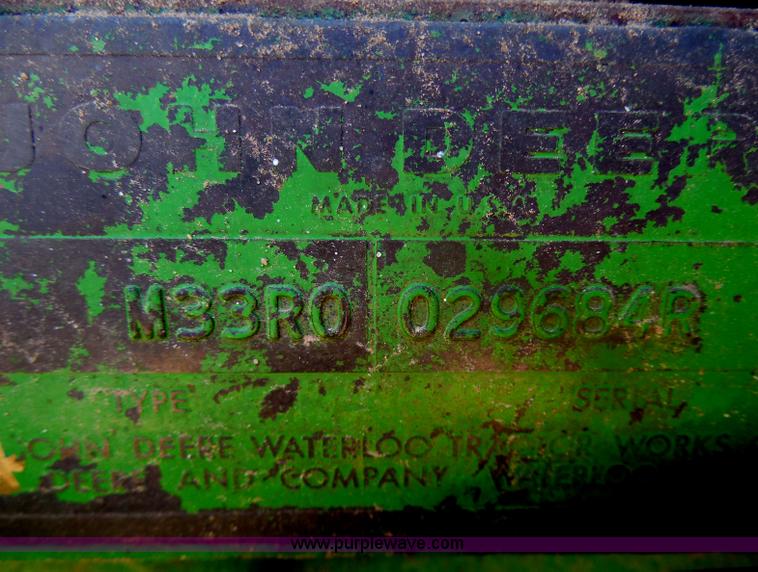 image for item H3157 1969 John Deere 5020 tractor