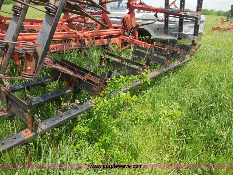 image for item H3164 Case 4800 field cultivator with vibra shanks
