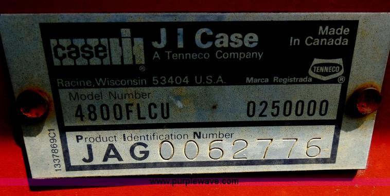 image for item H3164 Case 4800 field cultivator with vibra shanks