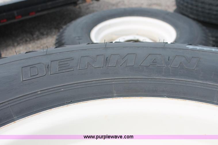 image for item H3534 (4) Denman Express DXA 10.00-20 tires and wheels