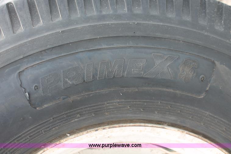 image for item H3543 (4) Primex Intermodal 500 10.00-20 tires and wheels