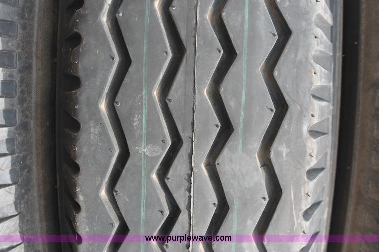 image for item H3543 (4) Primex Intermodal 500 10.00-20 tires and wheels