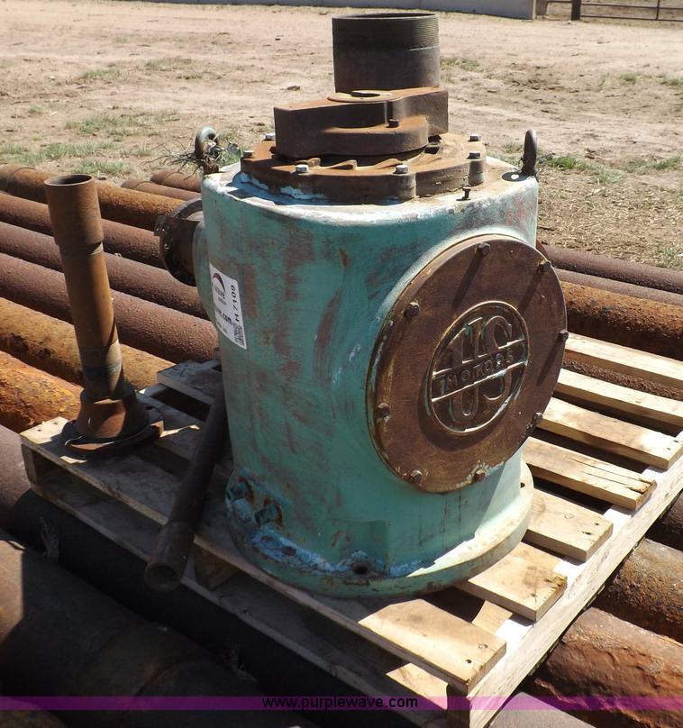 image for item H7109 US Motors irrigation gear head