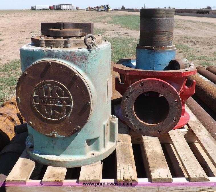 image for item H7109 US Motors irrigation gear head