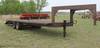 1983 Bohn double axle flatbed gooseneck trailer 29 L x 95 5 W 24 deck 5 tail 4 ramps Double axle Ste...