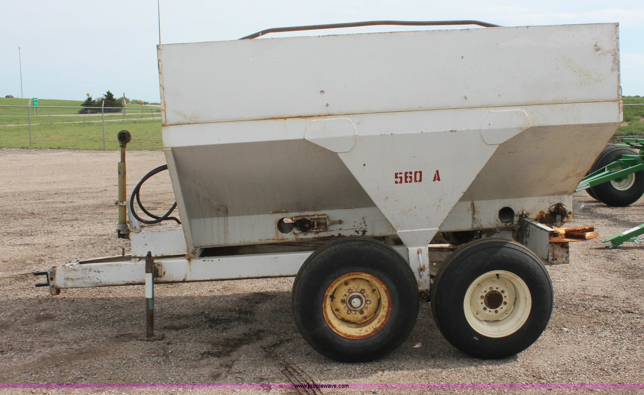 Dempster 560A dry fertilizer spreader in Newton, KS Item H3545 sold