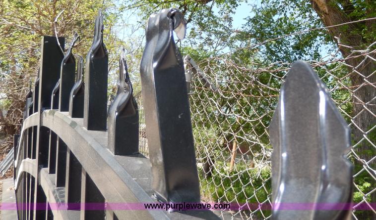 image for item AA9945 Designer square tube metal fence