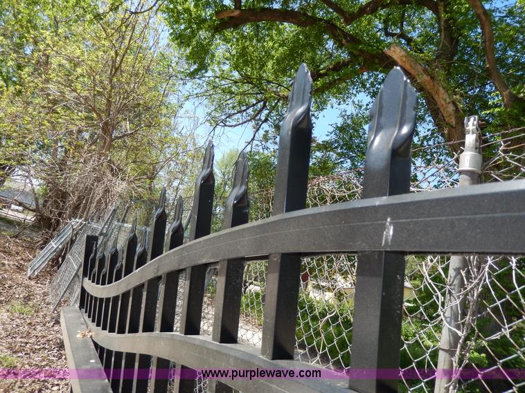 image for item AA9945 Designer square tube metal fence