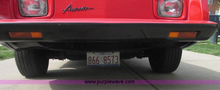 image for item AB9373 1984 Studebaker Avanti II