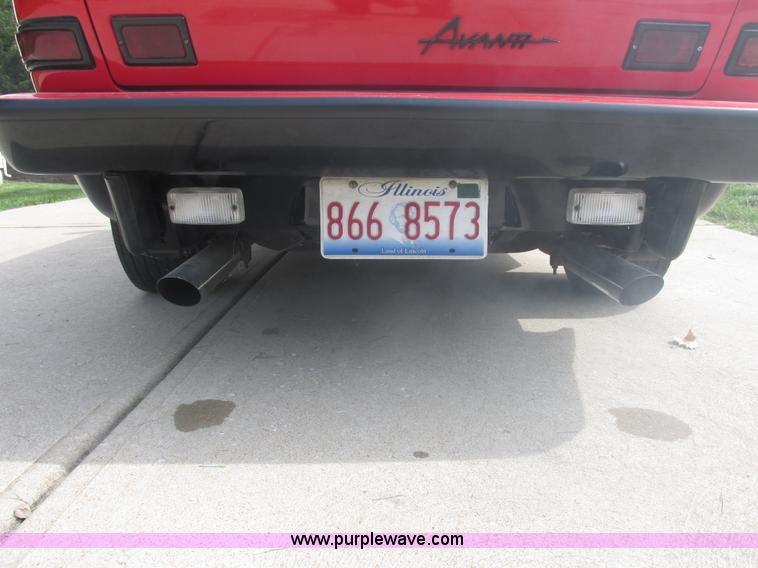 image for item AB9373 1984 Studebaker Avanti II