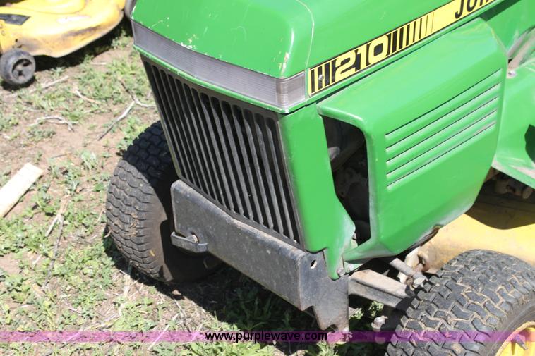image for item AE9246 John Deere 210 lawn mower