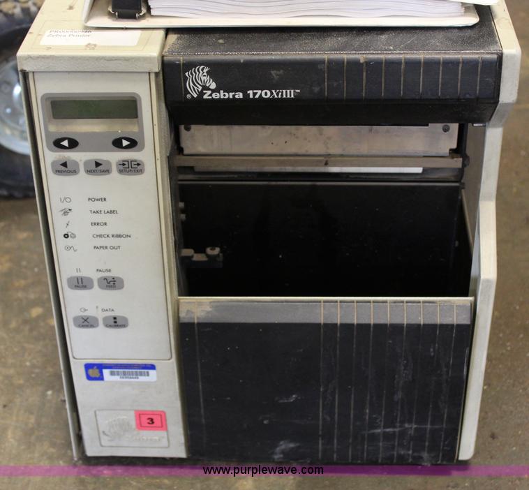 image for item AJ9618 Zebra 170 Xiiii label and barcode printer