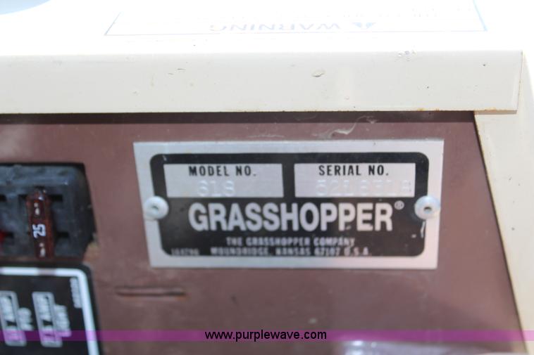 image for item AJ9768 Grasshopper 618 ZTR lawn mower