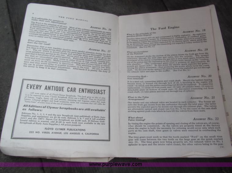 image for item B5483 1926 Ford Model T Touring car