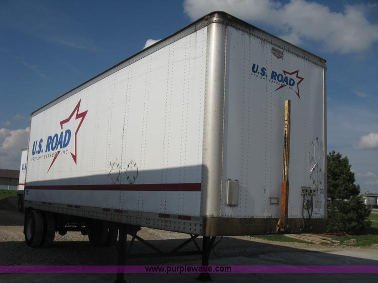 image for item D8287 1994 Wabash 28' dry van trailer