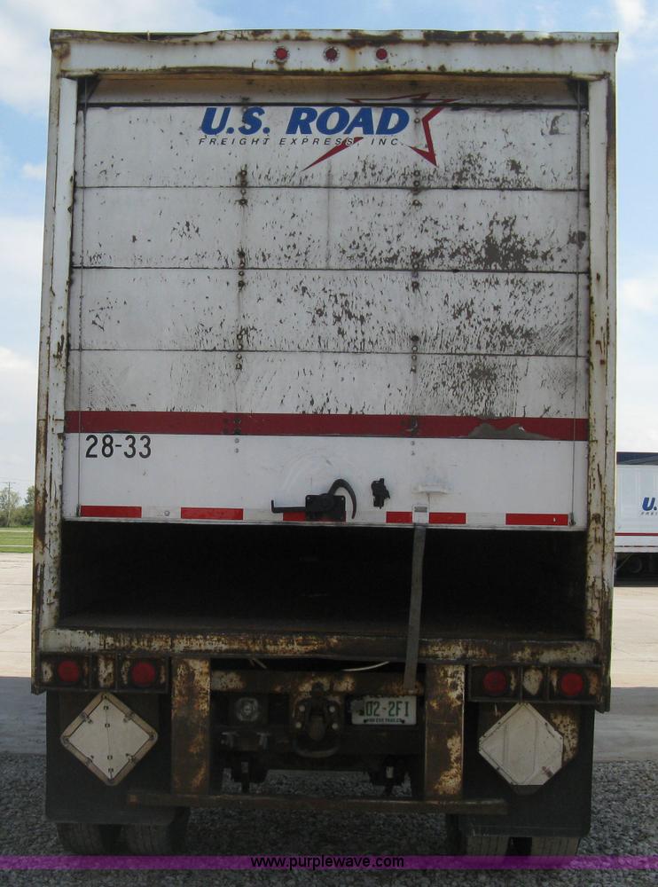 image for item D8287 1994 Wabash 28' dry van trailer
