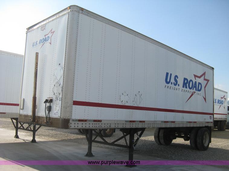 image for item D8287 1994 Wabash 28' dry van trailer