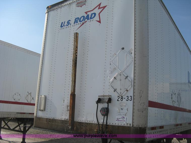 image for item D8287 1994 Wabash 28' dry van trailer