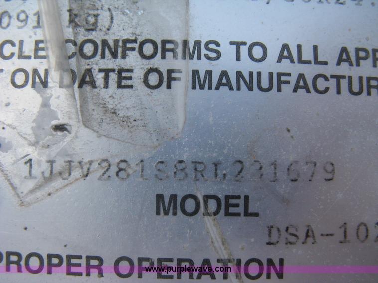 image for item D8287 1994 Wabash 28' dry van trailer