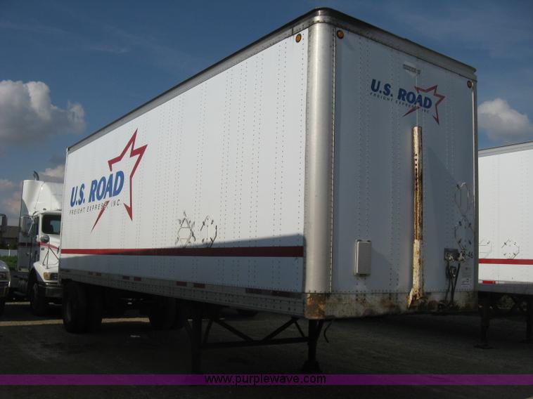 image for item D8288 1995 Wabash 28' dry van trailer