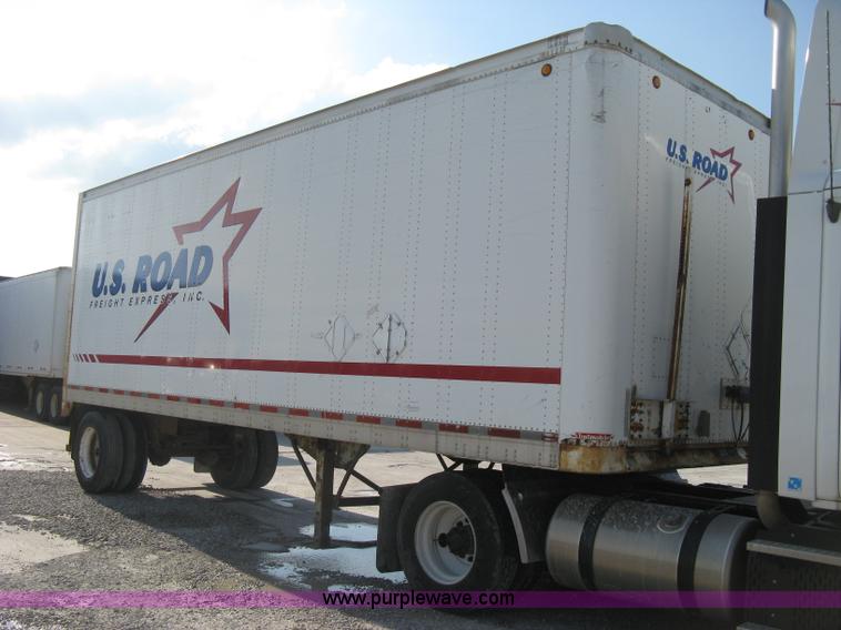 image for item D8291 1995 Trailmobile 28' dry van trailer