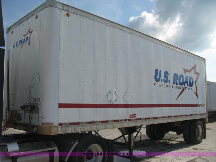 image for item D8291 1995 Trailmobile 28' dry van trailer