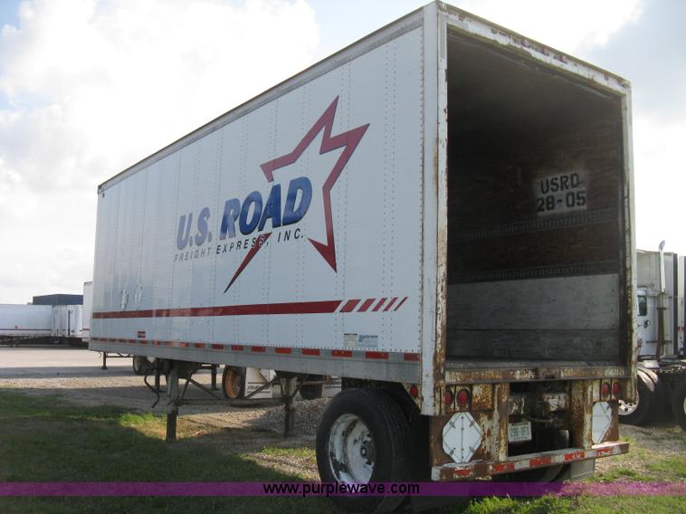 image for item D8292 1995 Trailmobile 28' dry van trailer