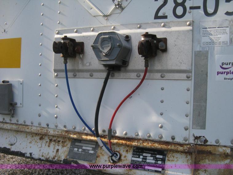 image for item D8292 1995 Trailmobile 28' dry van trailer