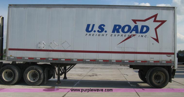 image for item D8293 1994 Wabash 28' dry van trailer
