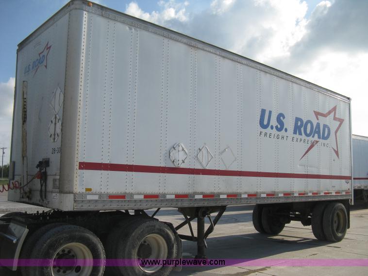 image for item D8293 1994 Wabash 28' dry van trailer