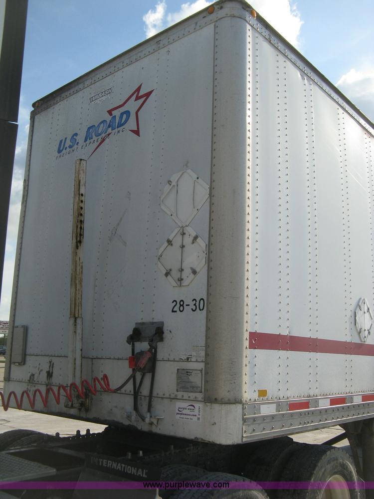 image for item D8293 1994 Wabash 28' dry van trailer