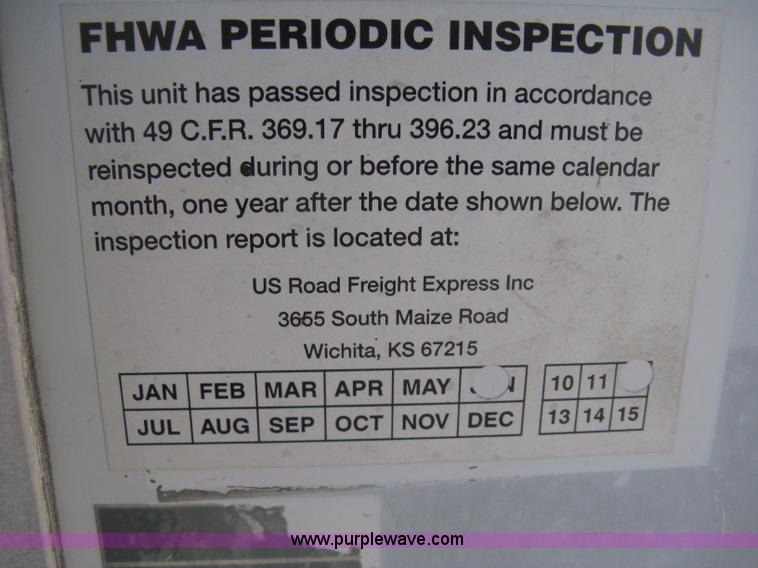 image for item D8294 1995 Trailmobile 28' dry van trailer