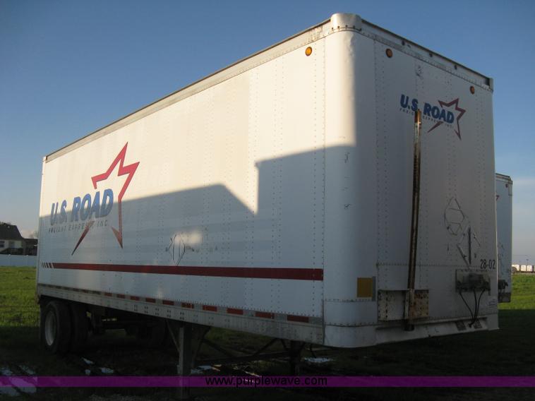 image for item D8296 1995 Trailmobile 28' dry van trailer