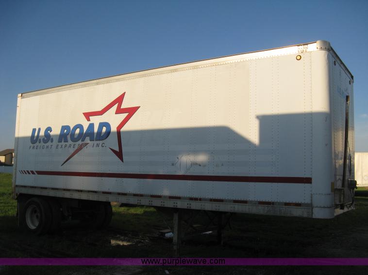 image for item D8296 1995 Trailmobile 28' dry van trailer