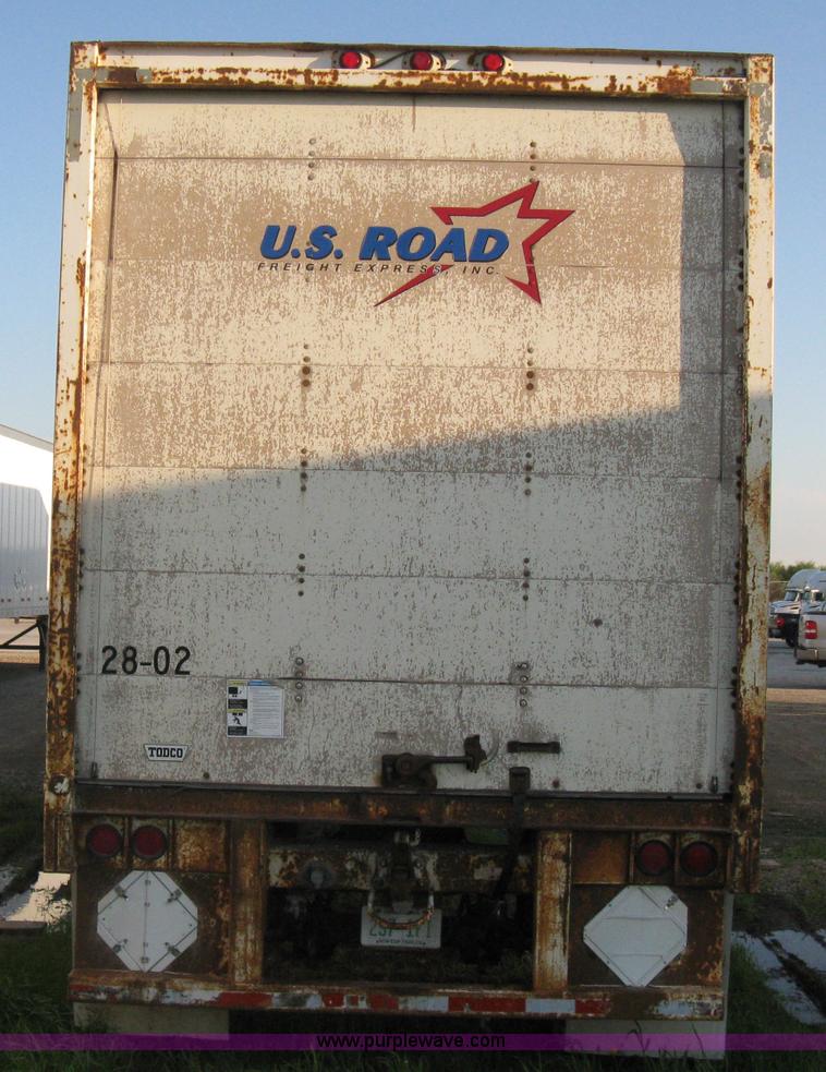 image for item D8296 1995 Trailmobile 28' dry van trailer