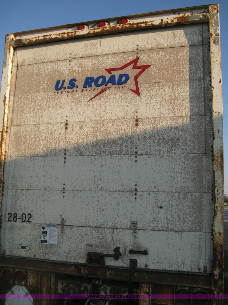 image for item D8296 1995 Trailmobile 28' dry van trailer