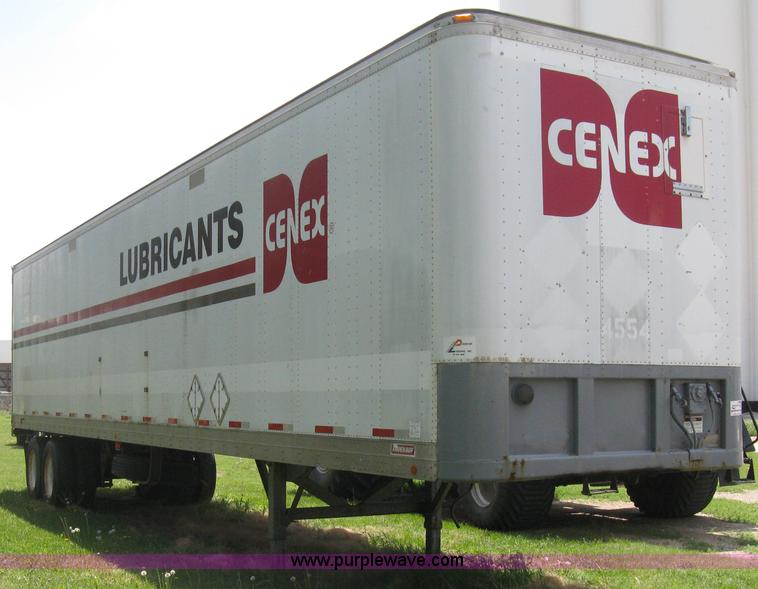 image for item D8300 1988 Fruehauf 45' van trailer