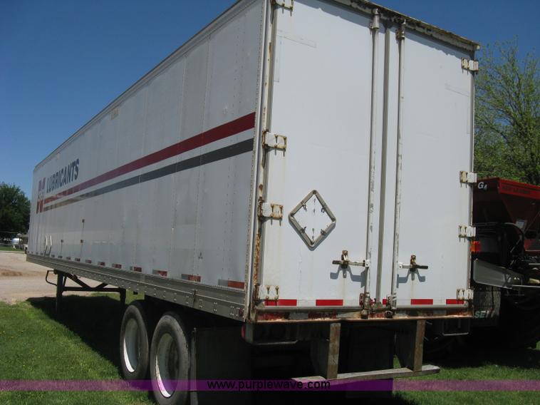 image for item D8300 1988 Fruehauf 45' van trailer