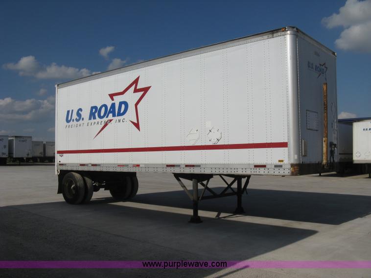 image for item D8304 1994 Wabash 28' dry van trailer
