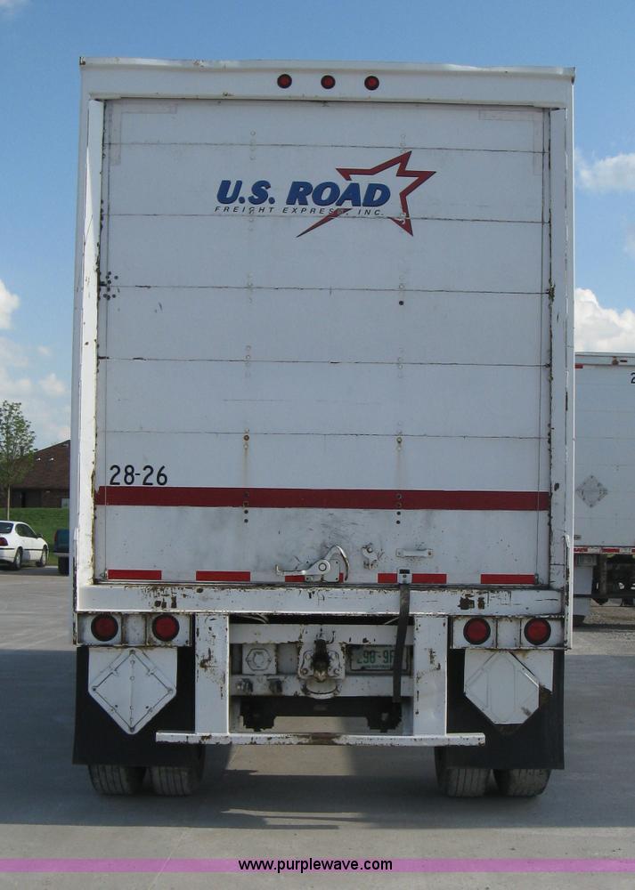 image for item D8304 1994 Wabash 28' dry van trailer