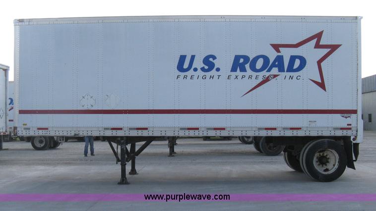 image for item D8304 1994 Wabash 28' dry van trailer