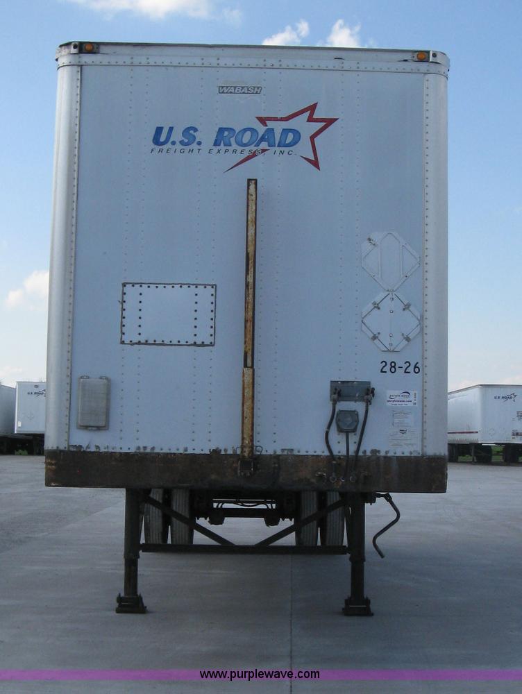image for item D8304 1994 Wabash 28' dry van trailer
